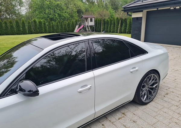 Audi A8 cena 165000 przebieg: 114000, rok produkcji 2015 z Katowice małe 191